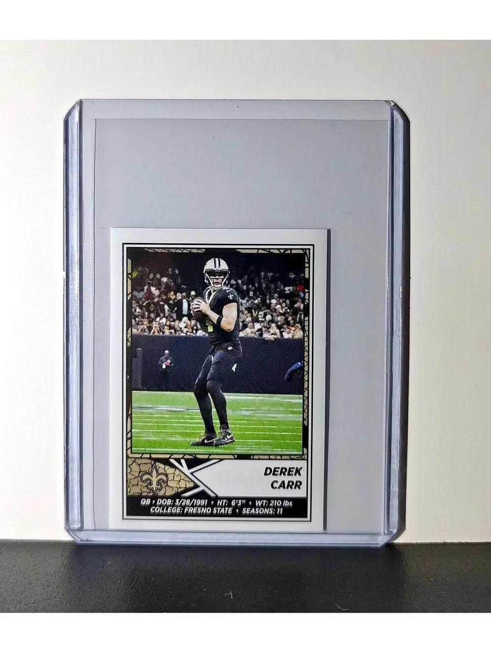 Derek Carr 2024 Panini NFL Sticker #459 New Orleans Saints